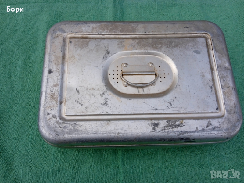 Стара алуминиева кутия, снимка 1