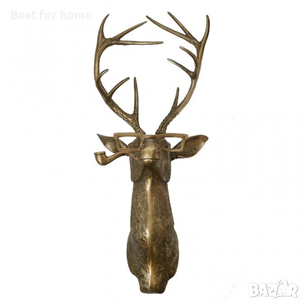 Елен с очила- стенна декорация от SIR REGINALD DEER WALL ART, снимка 1
