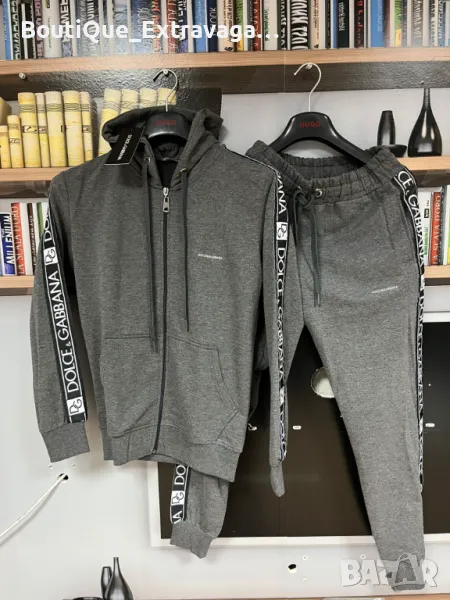 Мъжки спортен екип Dolce & Gabbana Grey !!!, снимка 1