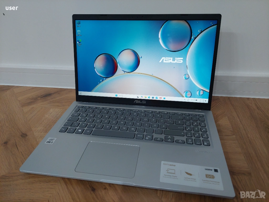 15.6" лаптоп като нов Asus Vivobook F515J Core i3-1005G1 8GB RAM 512GB SSD, снимка 1