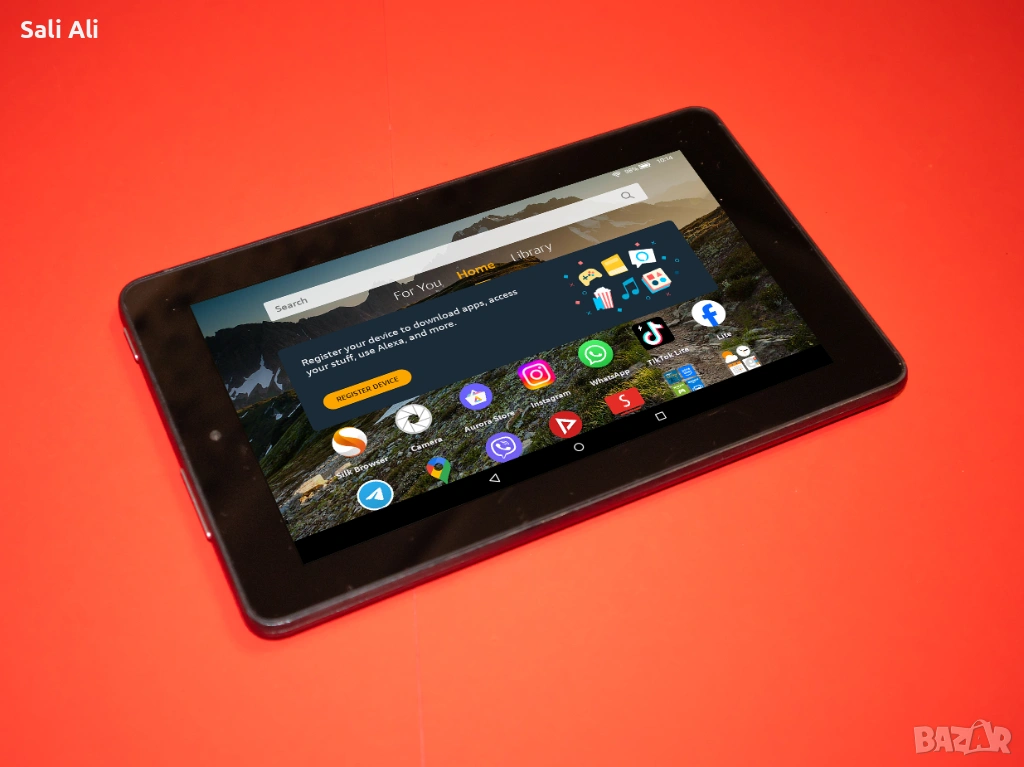 Amazon Fire 7 5th gen WiFi таблет - Работещ, Тестван, Бърз и стабилен, снимка 1