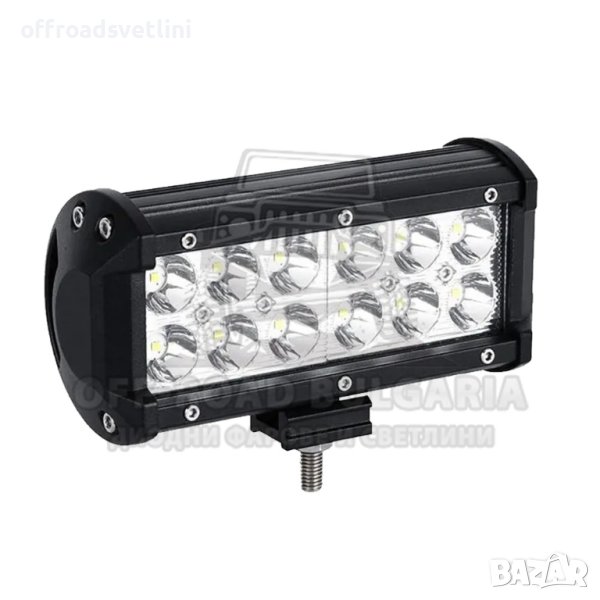 LED BAR БАР Прожектор 17 см 36W 12V/24V, снимка 1