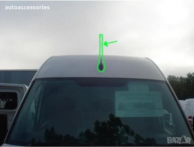 FM АМ Радио Антена Flexzon За Мерцедес Mercedes Спринтер Sprinter W906 2006-2017 RAZ050, снимка 1