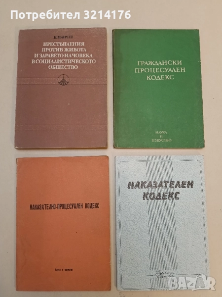 Наказателно-процесуален кодекс (1976), снимка 1
