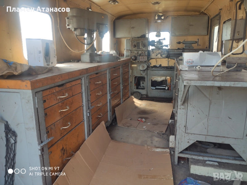 Подвижна работилница оборудвана,заменям за зем.техника., снимка 1