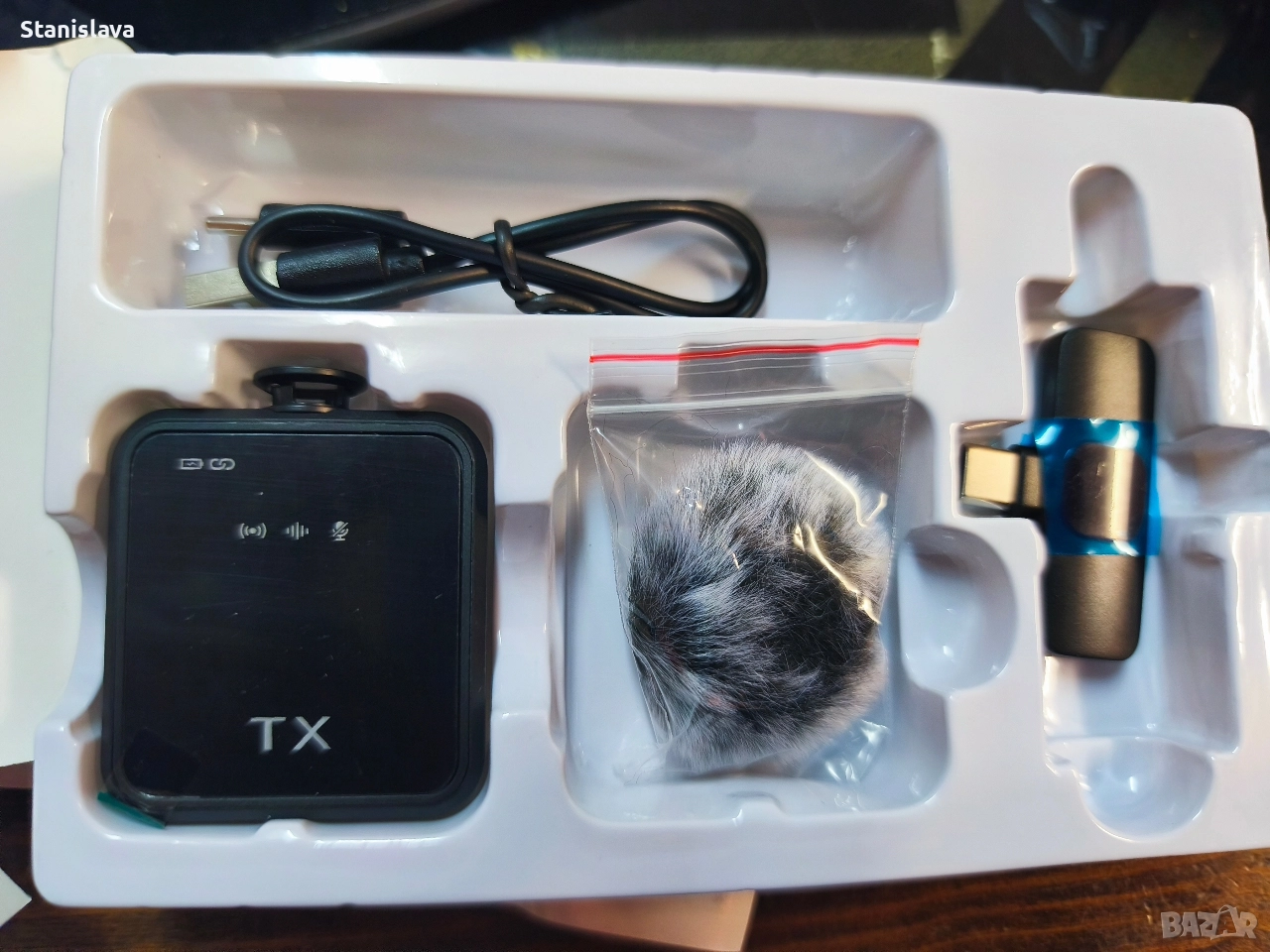 Безжичен микрофон , снимка 1