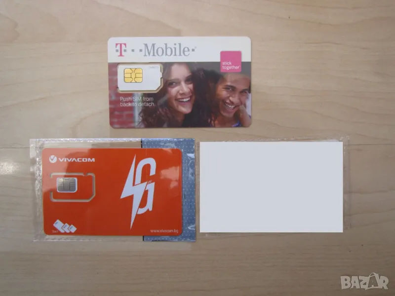 Ретро SIM-карти за колекция - чисто нови, снимка 1