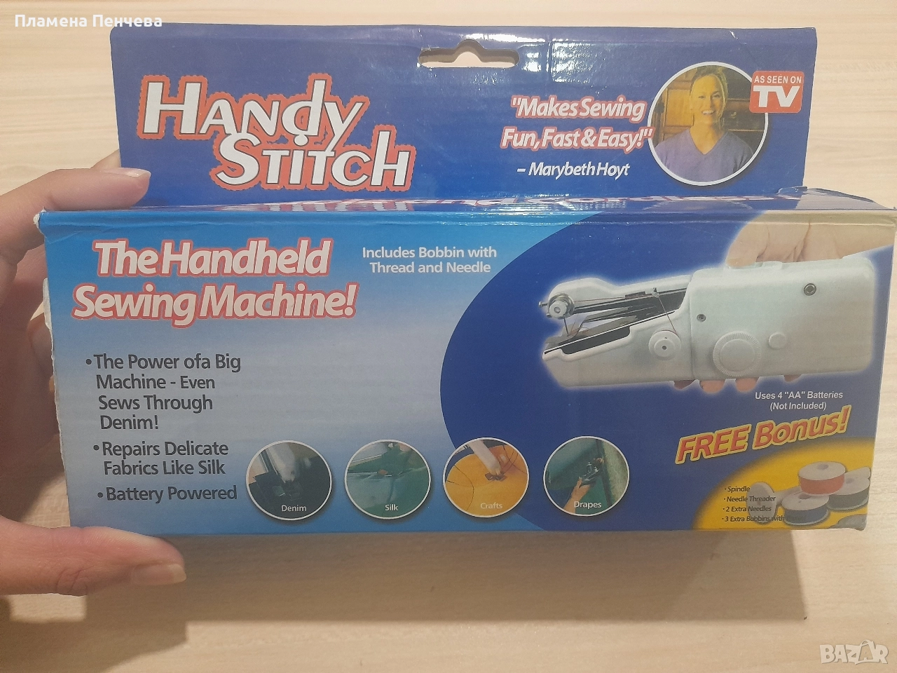 мини шевна машина , снимка 1