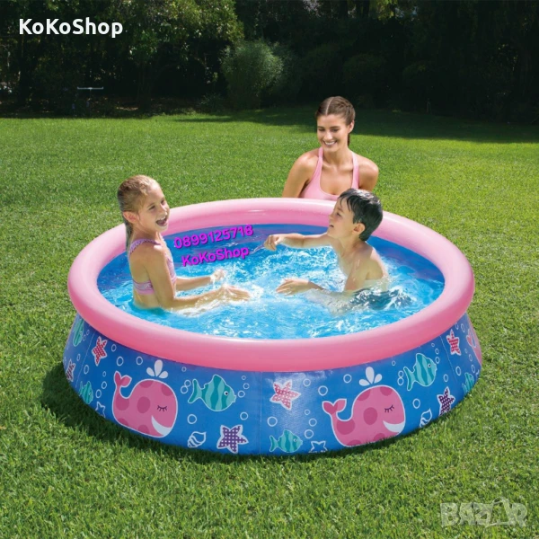Детски басейн-152х38 см./детски надуваем басейн, снимка 1