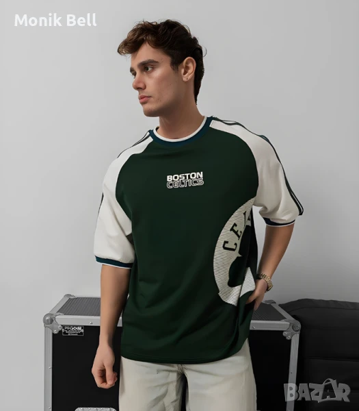 Мъжки Тениски - Boston Celtics Oversize - Всички размери!, снимка 1