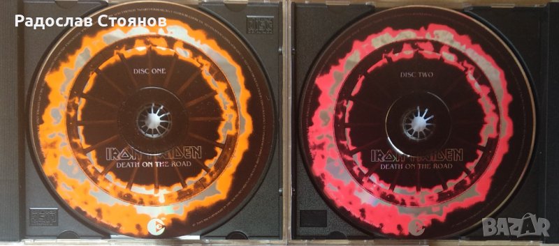 Оригинален IRON MAIDEN - Death On The Road 2003, снимка 1