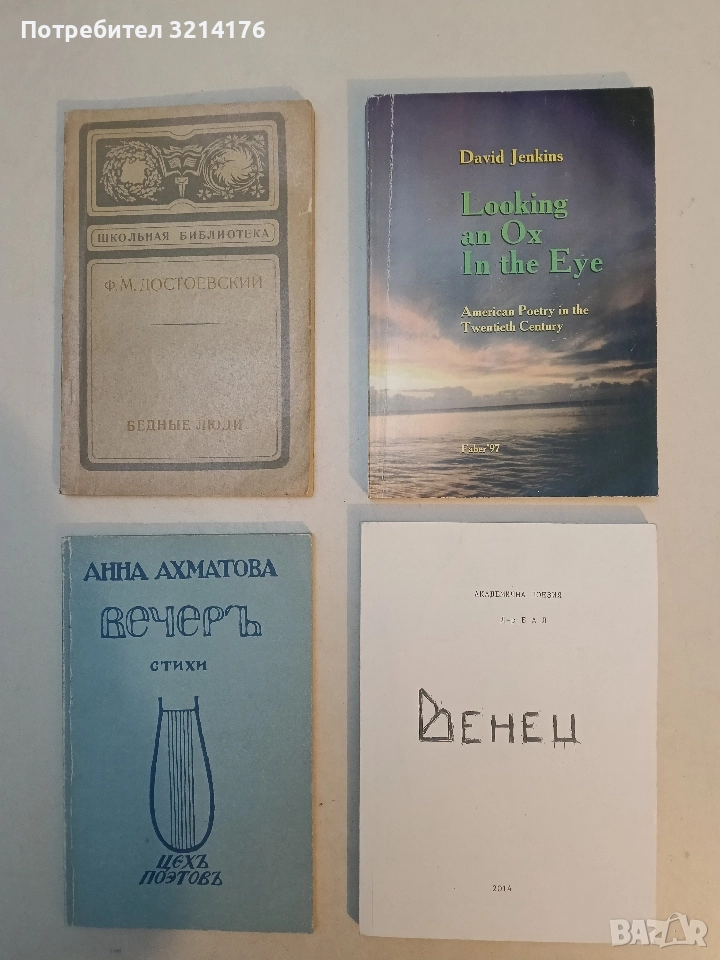 Looking an Ox In the Eye. American Poetry In the Twentieth Century - David Jenkins, снимка 1