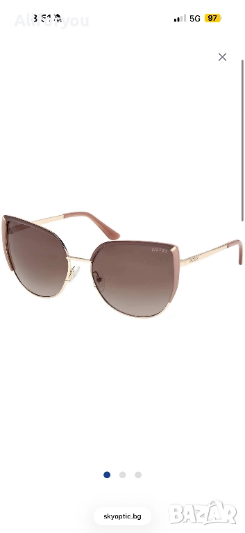 Слънчеви очила GUESS GU00217 - 59F   GUESS, снимка 1