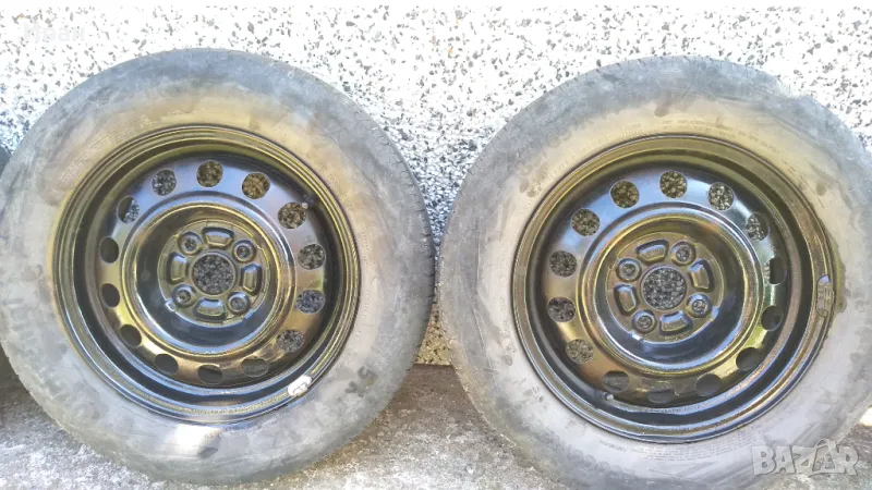 Летни гуми с метални джанти 14 цола CONTINENTAL ECOCONTACT 6 185/65 R14 86T, снимка 1