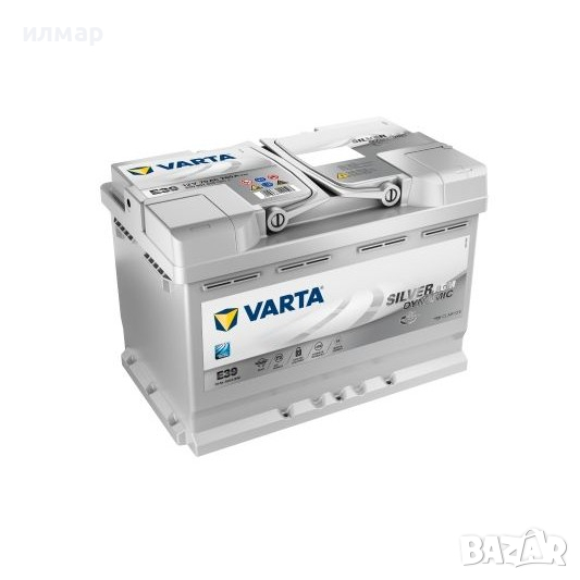 Акумулатор VARTA SILVER dynamic AGM 70 Ач /760 А, снимка 1