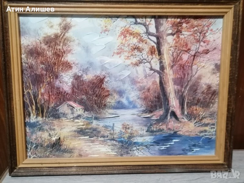 Маслена картина на фазер , снимка 1