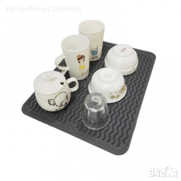 3232 Силиконова подложка за изцеждане на съдове, снимка 1