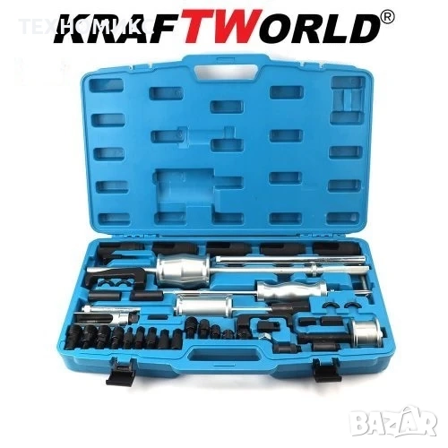 К-т обратен чук KraftWorld за вадене на дюзи 40ч Накрайници за дизелов инжектори, снимка 1