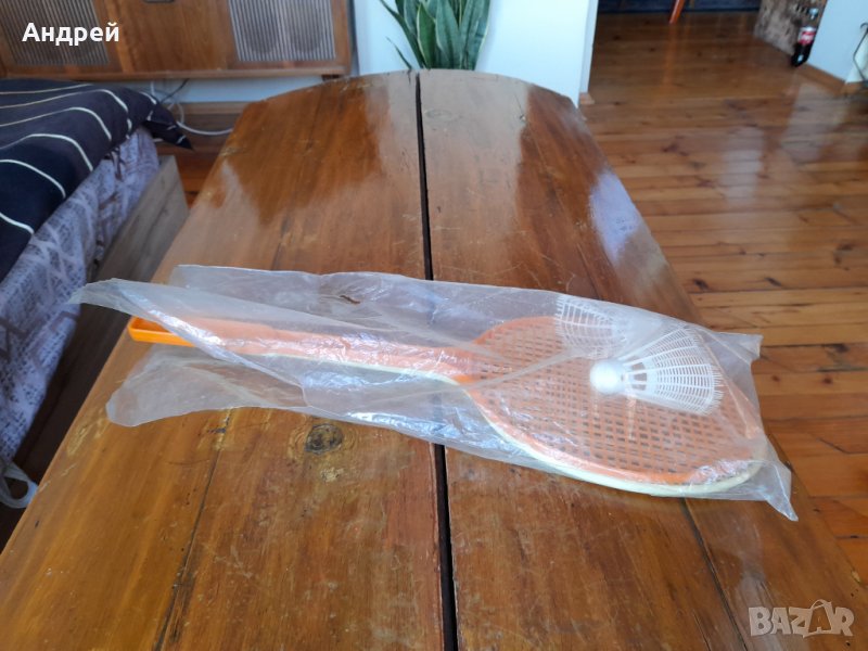 Стар детски федербал, снимка 1