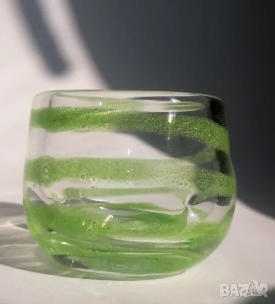 Малък Мурано свещник, снимка 1