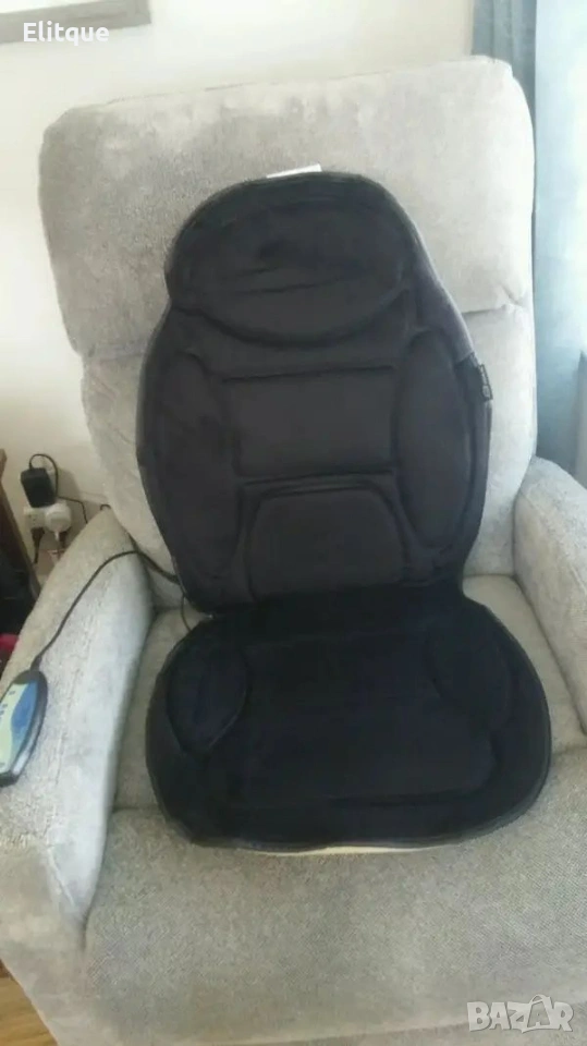 💆‍♂️ Масажен дюшек с 5 мотора – цялостен масаж на тялото TV89B 💆‍♀️, снимка 1