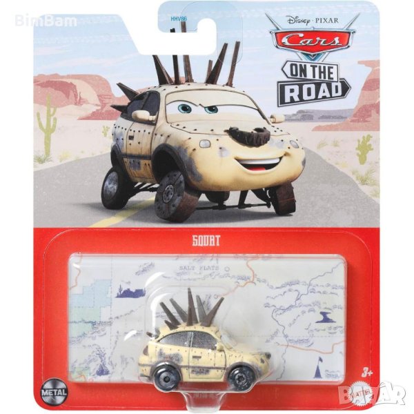 Оригинална количка Cars  SQUAT / Disney / Pixar, снимка 1
