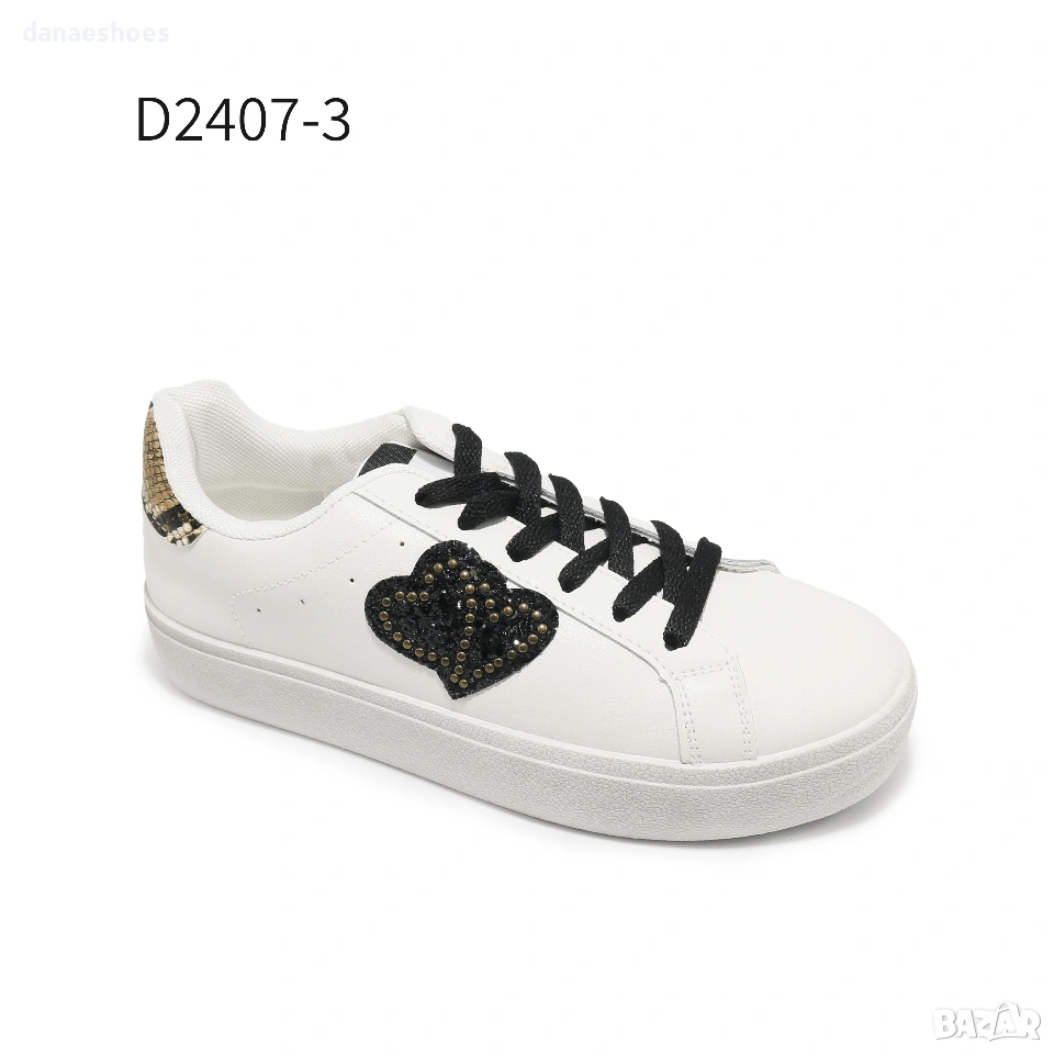 Дамски спортни обувки с декоративни елементи , снимка 1