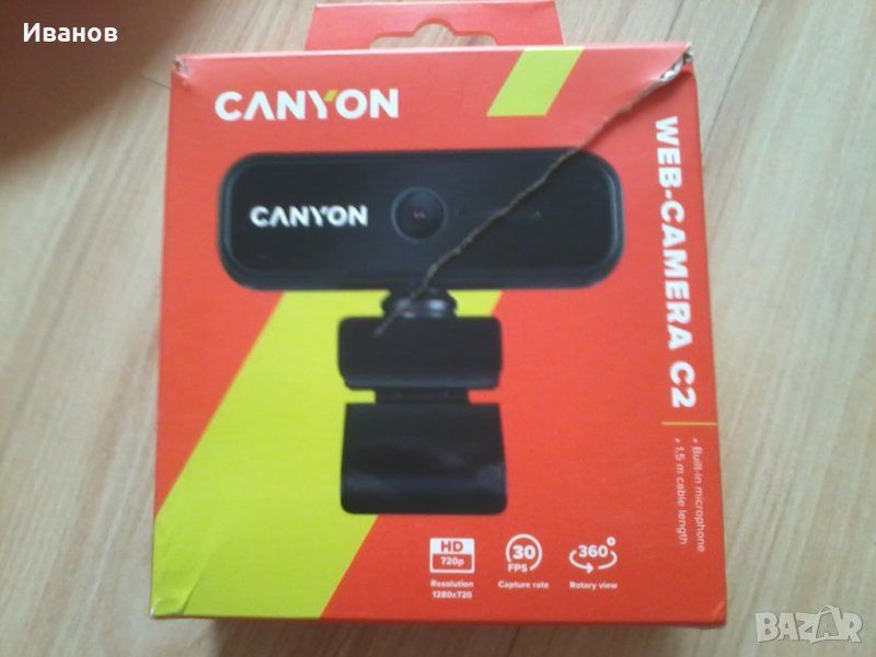 Web kamera Canyon C2, снимка 1