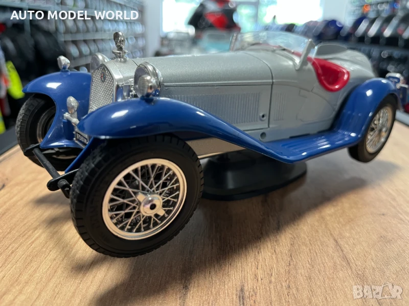 BBURAGO колекционерски модел ALFA ROMEO SPYDER 1932г. 1:18, снимка 1