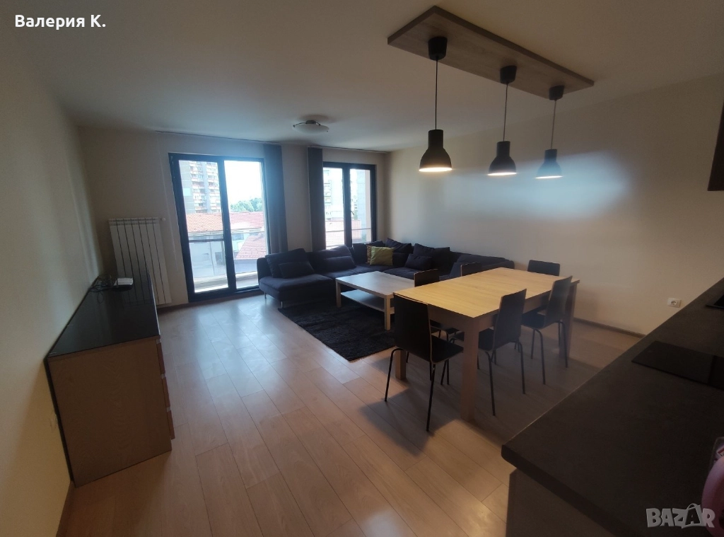 Тристаен апартамент под наем в кв. Надежда 4, снимка 1