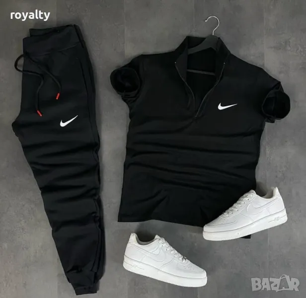 Nike черен мъжки спортен екип , снимка 1