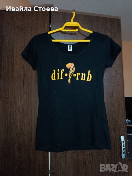 Дамска ефектна тениска, снимка 1