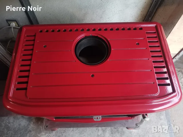Чугунена печка 12kW, снимка 6 - Камини - 56116269