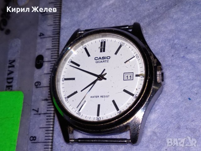 CASIO QUARTZ ЯПОНСКИ МАРКОВ КВАРЦОВ МЪЖКИ СТИЛЕН ЧАСОВНИК КАСИО 37129, снимка 8 - Мъжки - 40206958