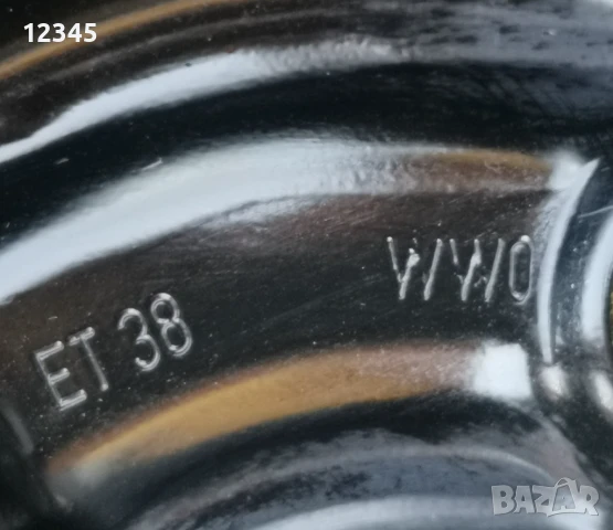 15’’ 5x100 originalni za vw/skoda/seat/audi с гуми 195/60R15 dot21-№237, снимка 8 - Гуми и джанти - 51015214