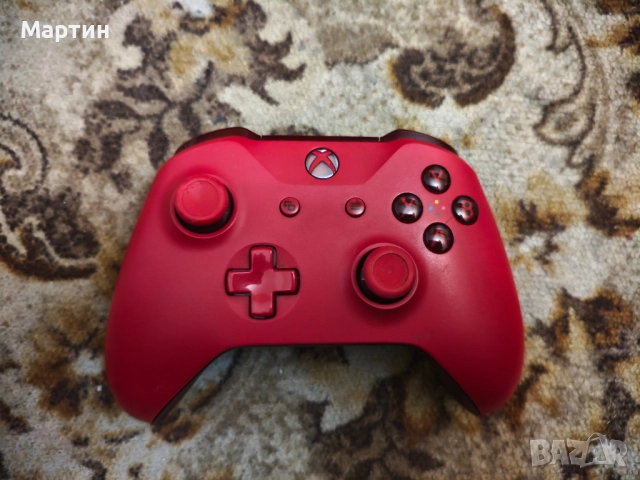 Xbox безжичен контролер – червен