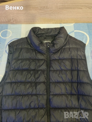 Черен Мъжки Елек 2XL, снимка 2 - Якета - 52063789