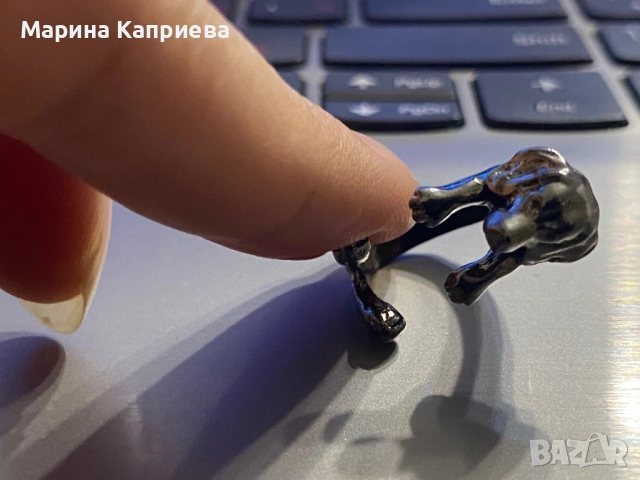 Пръстен “Куче”. В наличност три цвята. /А-75/, снимка 5 - Пръстени - 51537310