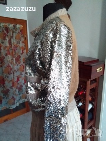 BY MALENE BIRGER дамска  жилетка, финна ламска вълна, снимка 5 - Жилетки - 35930365