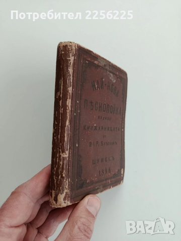 Пъснопойка - 1896г, снимка 3 - Специализирана литература - 53746637