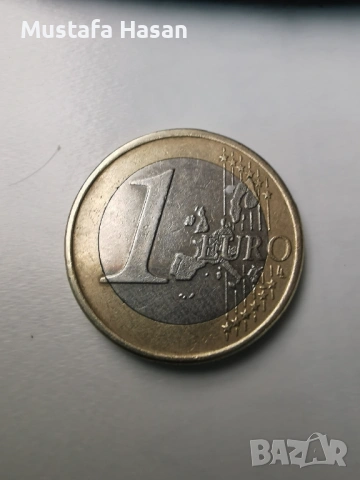 Рядка Евро монета с буквата S 2002, снимка 2 - Нумизматика и бонистика - 53532820