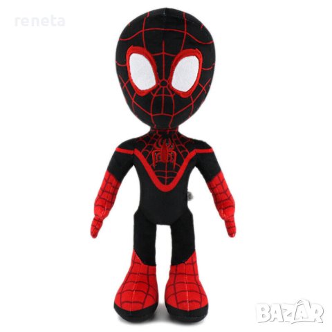 Играчка Spiderman, Плюшена, Черен, 30 см