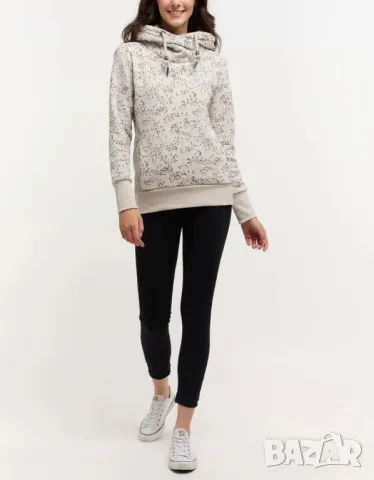 Нов дамски бял суичър Ragwear, снимка 2 - Суичъри - 48720016