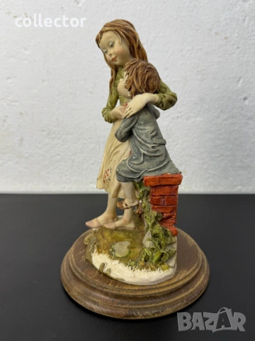 Порцеланова фигура - „Любяща сестра“ от Джузепе Армани №7960, снимка 7 - Колекции - 53838700