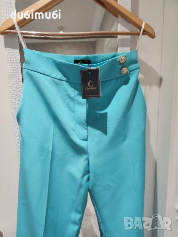 Елегантен панталон в морско син цвят