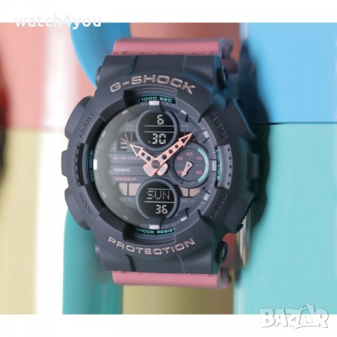 НОВ ДАМСКИ ЧАСОВНИК CASIO G-Shock GMA-S140-4AER КАСИО GMA-S140-4, снимка 3 - Дамски - 35704396