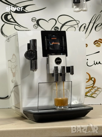 Кафемашина кафе автомат JURA J6 PIANO WHİTE с гаранция, снимка 5 - Кафемашини - 52634394