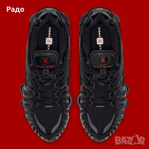 NIKE SHOX TL AR3566-002 BLACK № 36.5 , 23 см НОВИ Дамски дишащи Маратонки Черни shoes спортни обувки, снимка 7 - Маратонки - 55877427