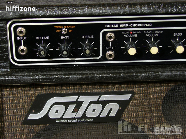 Кубе Solton Guitar amp chorus 140, снимка 3 - Ресийвъри, усилватели, смесителни пултове - 36135441