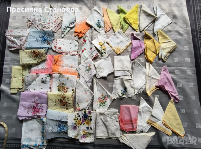 Лот 45 броя носни кърпички, снимка 2 - Колекции - 52041696